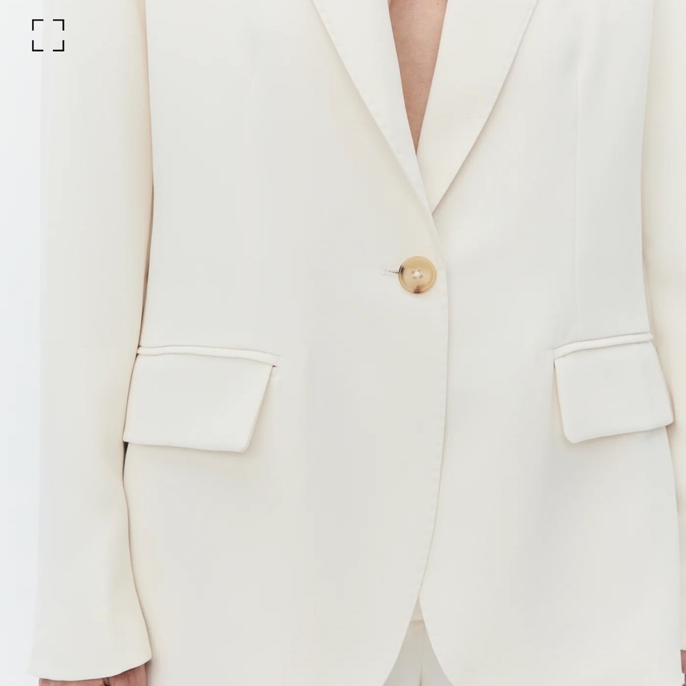 NWOT Day Birger et Mikkelsen Hector Blazer Ivory Size 36 - Picture 4 of 16